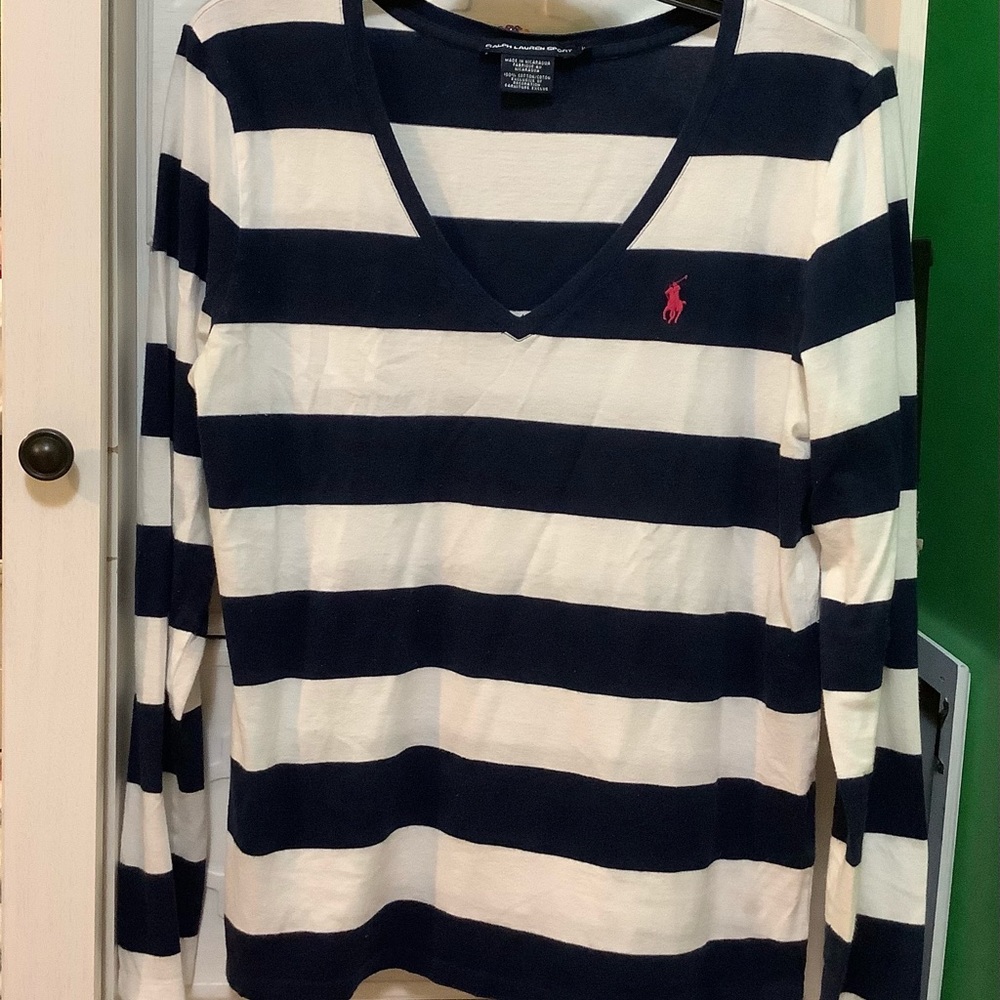 Ralph Lauren long sleeve shirt Large like new!